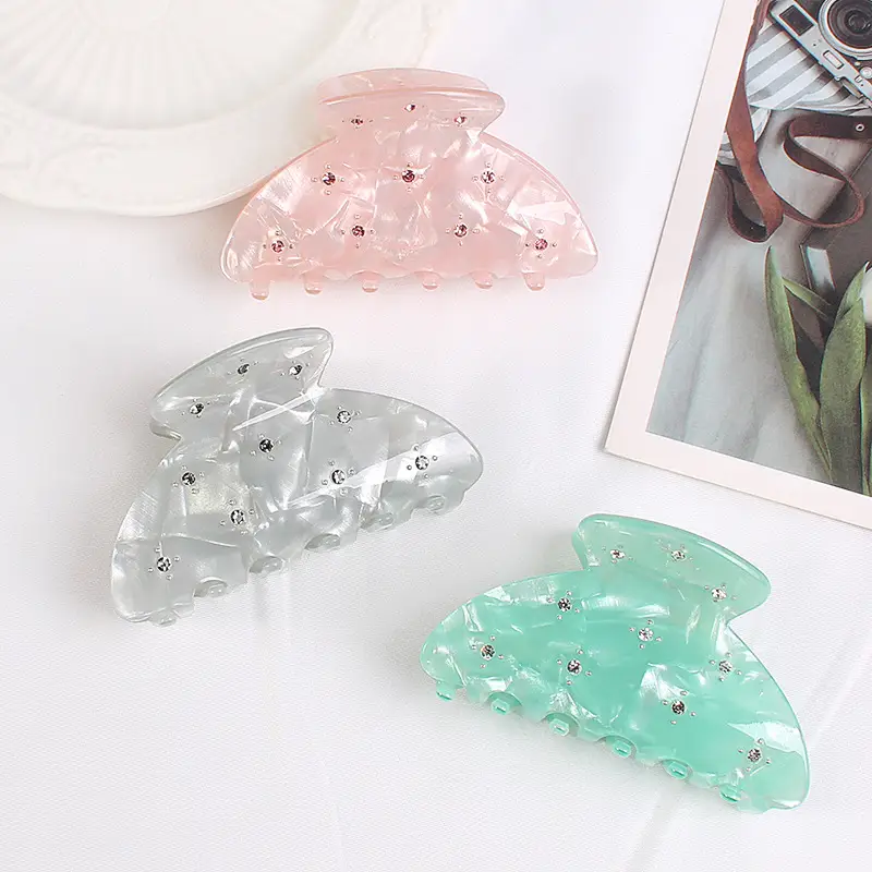 Pink Diamond Hair Clips for Girls - Image 9