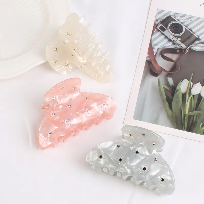 Pink Diamond Hair Clips for Girls - Image 10