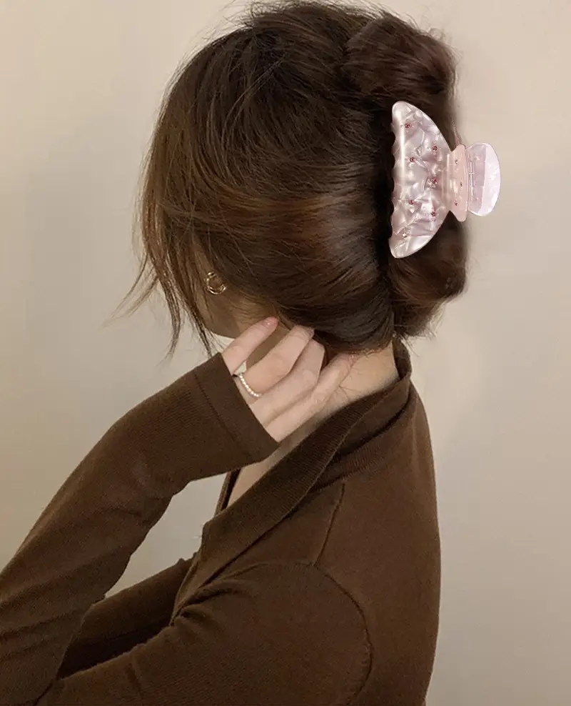 Pink Diamond Hair Clips for Girls — feature 3