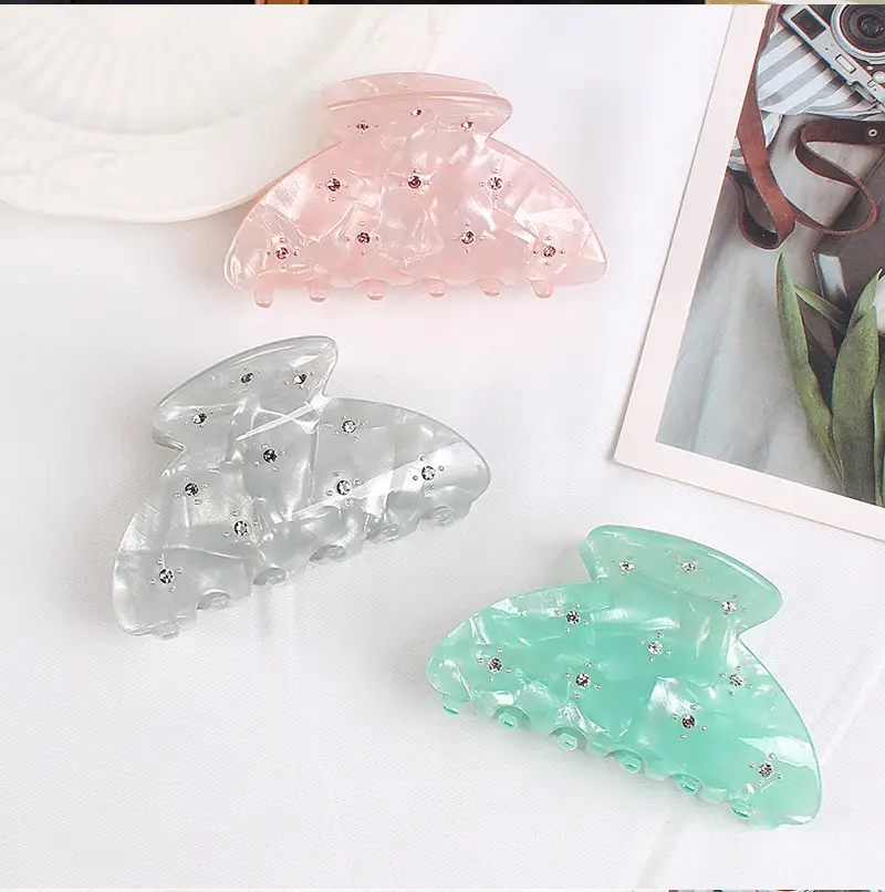 Pink Diamond Hair Clips for Girls — feature 5