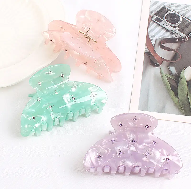 Pink Diamond Hair Clips for Girls — feature 7