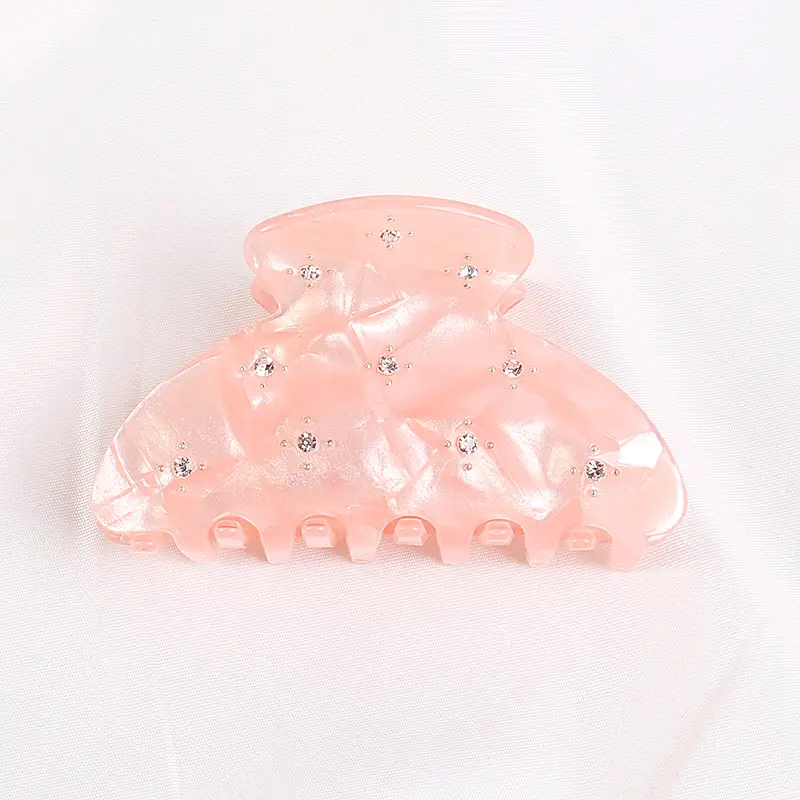 Pink Diamond Hair Clips for Girls - Image 5