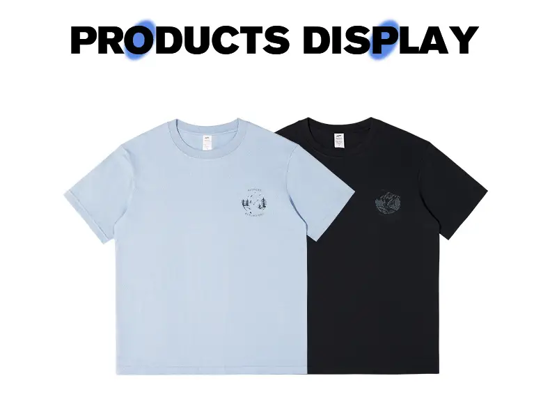 Men's Dark Blue Eco Graphic T-Shirt — feature 7