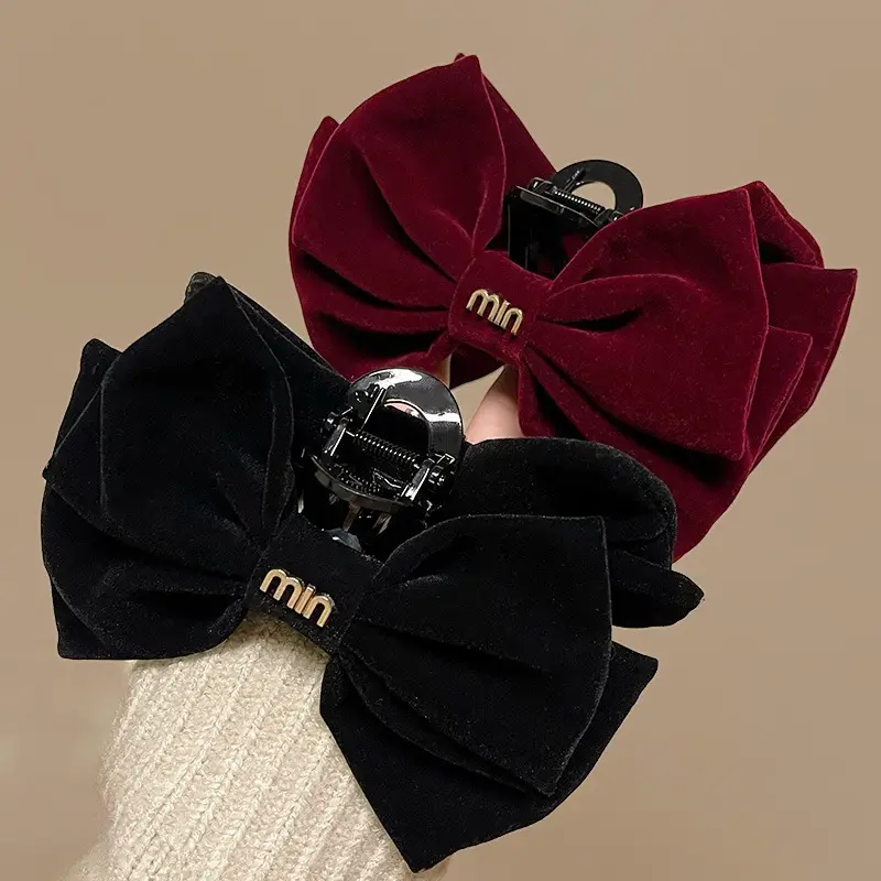 New Year Red Escape Princess Hairpin with Black Double-Sided Clip - Image 4