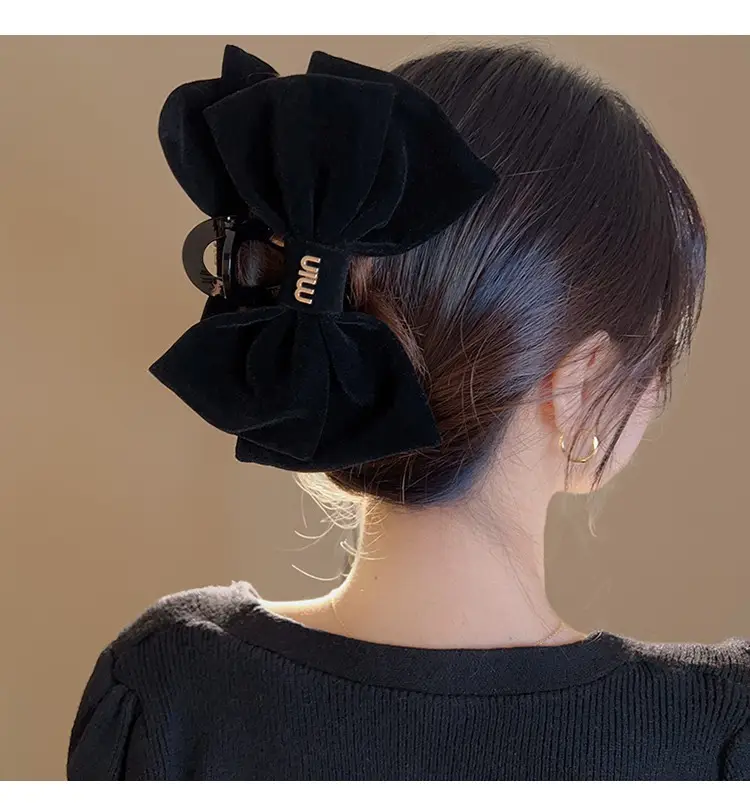 New Year Red Escape Princess Hairpin with Black Double-Sided Clip — feature 10