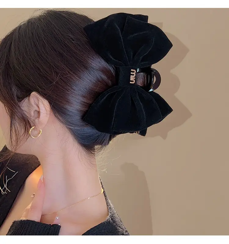 New Year Red Escape Princess Hairpin with Black Double-Sided Clip — feature 8