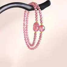 Elegant Cinnabar Transfer Bracelet for Women — feature 11