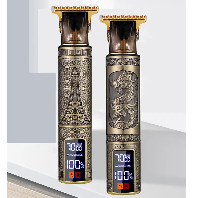 Electric Hair Clipper with Smart Display & Carving Design - Image 5