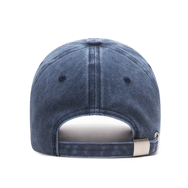 New Coated Washed Faded Sandwich Brim Cap Men Women Sunshade - Image 9