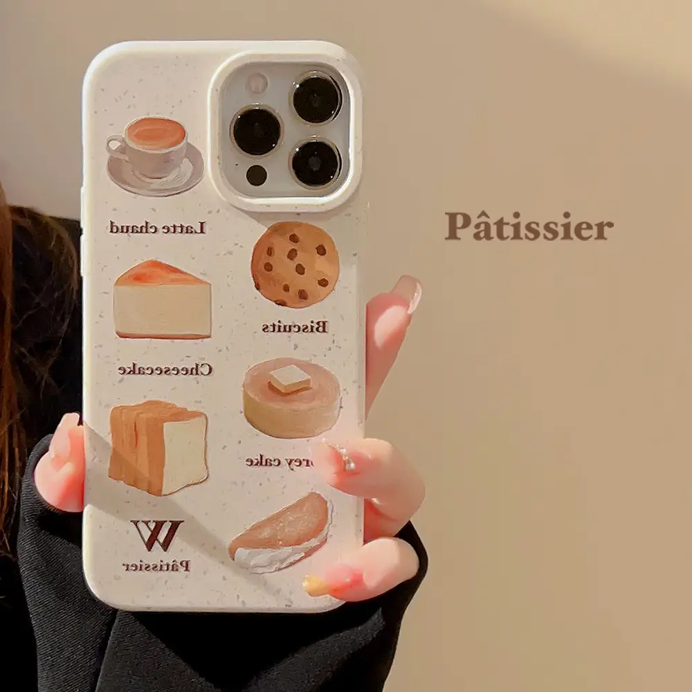 Biodegradable iPhone Case with Cake Design - Image 3