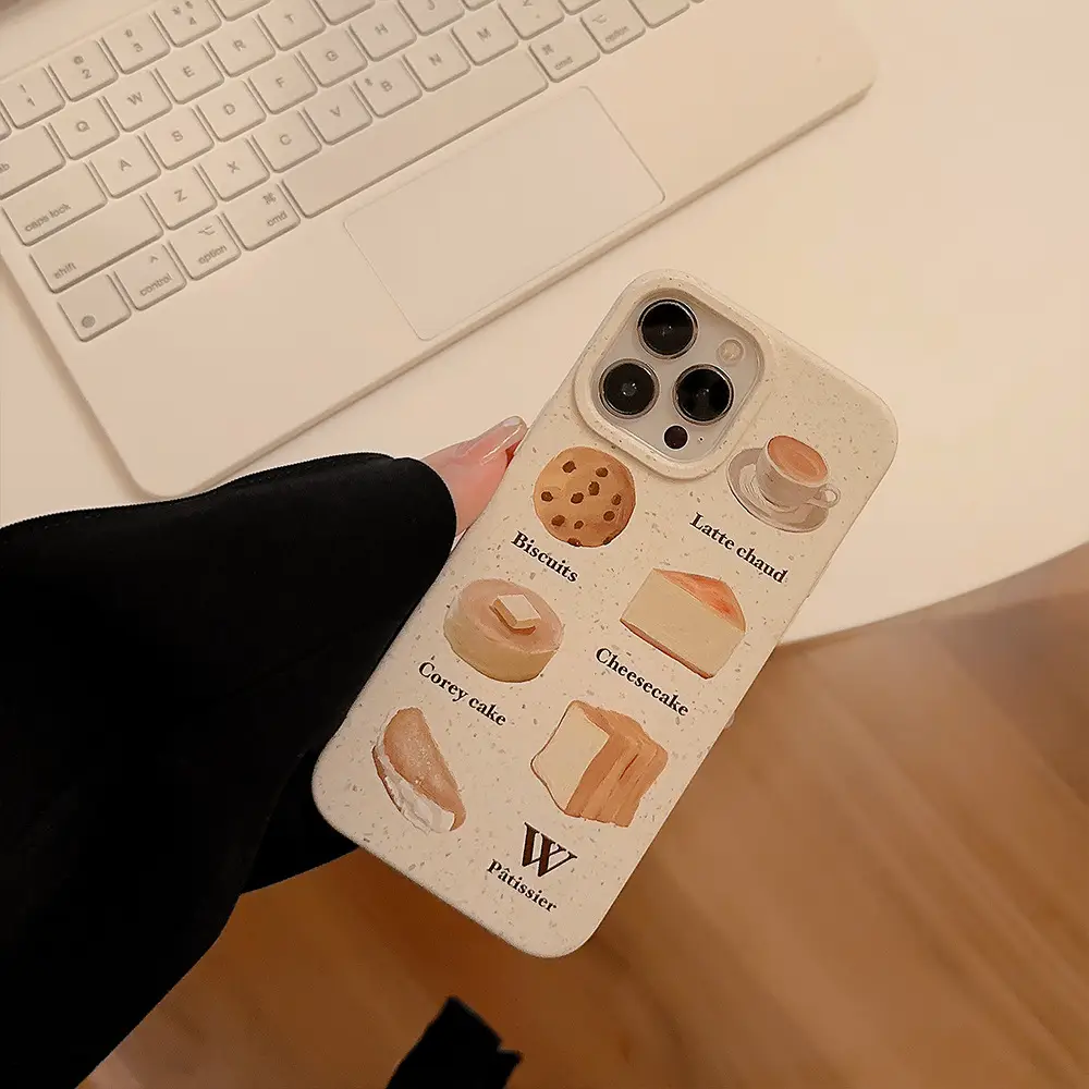 Biodegradable iPhone Case with Cake Design - Image 4