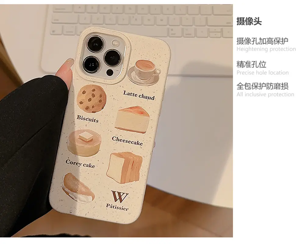 Biodegradable iPhone Case with Cake Design — feature 2