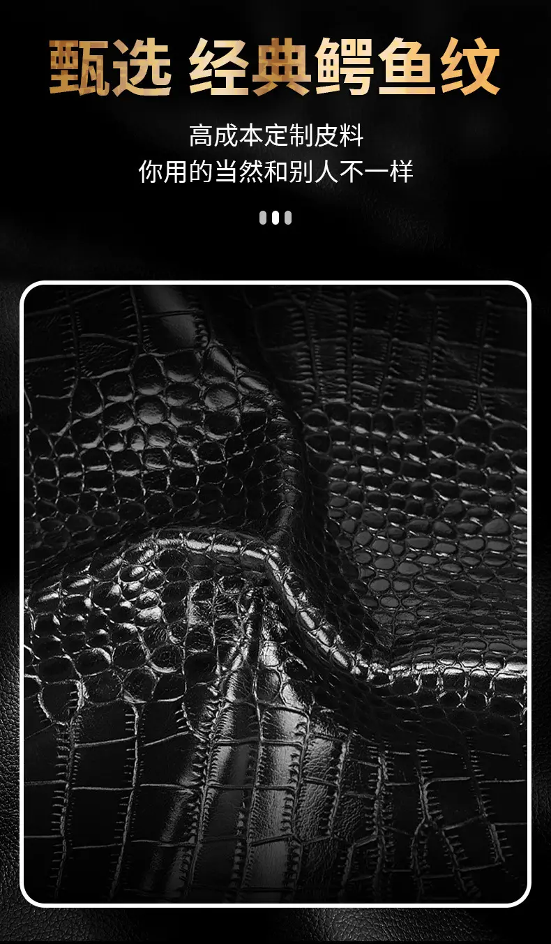 VivoX Flip Croc Leather Foldable Phone Case — feature 5