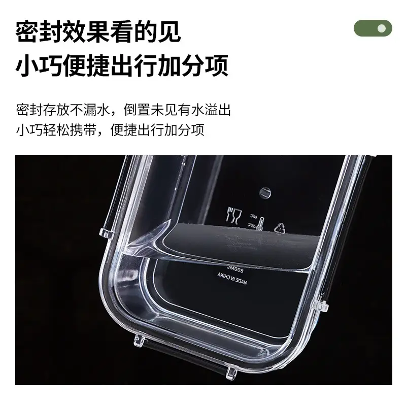 Multi-Layer Food Safe Lunch Box for Office & Home Use