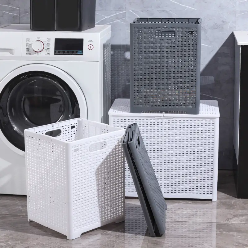 Portable Foldable Storage Basket for Bathroom & Home - Image 9