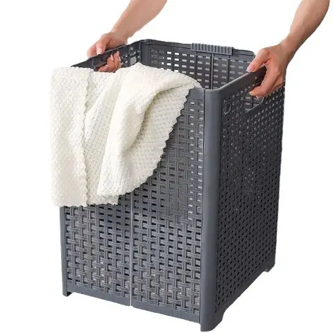Portable Foldable Storage Basket for Bathroom & Home - Image 11