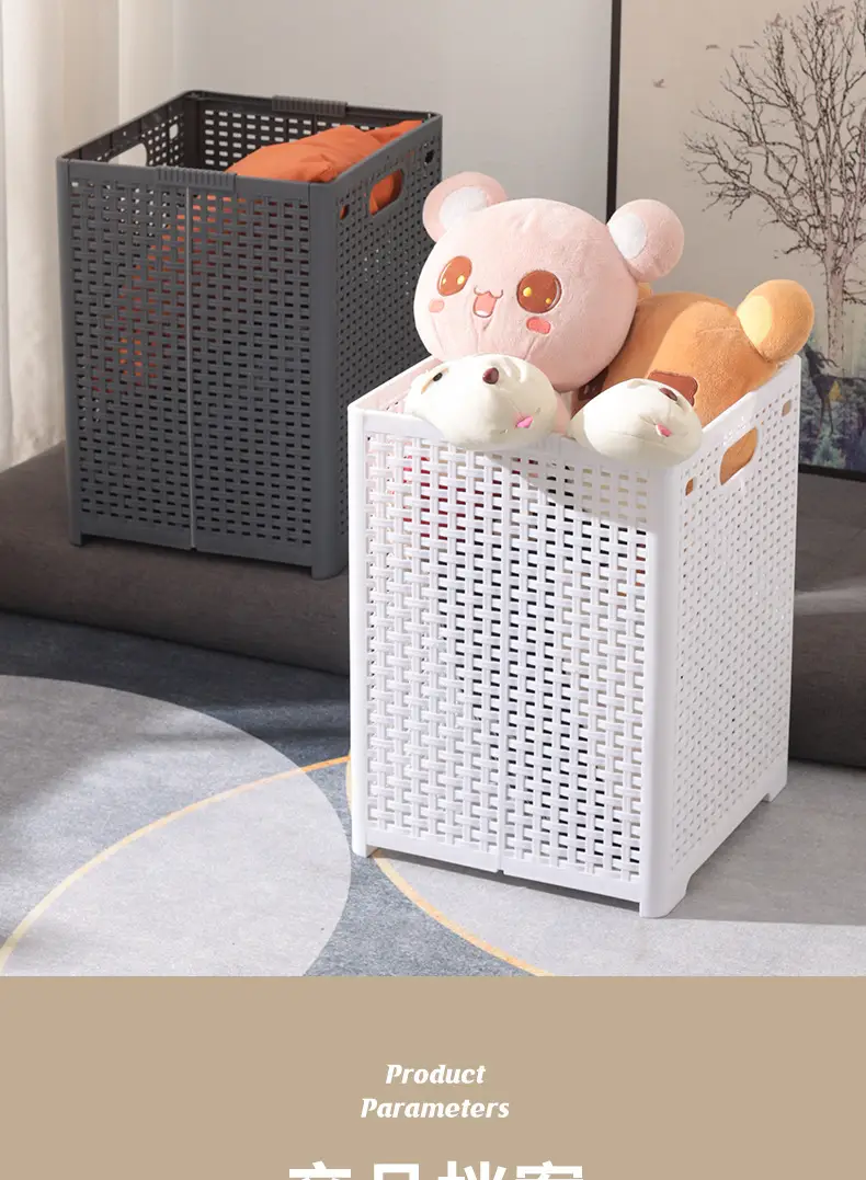 Portable Foldable Storage Basket for Bathroom & Home — feature 15