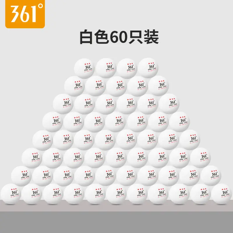 361 ° Samsung Table Tennis Competition Professional Grade Table Tennis Student School Table Tennis 30/50/60