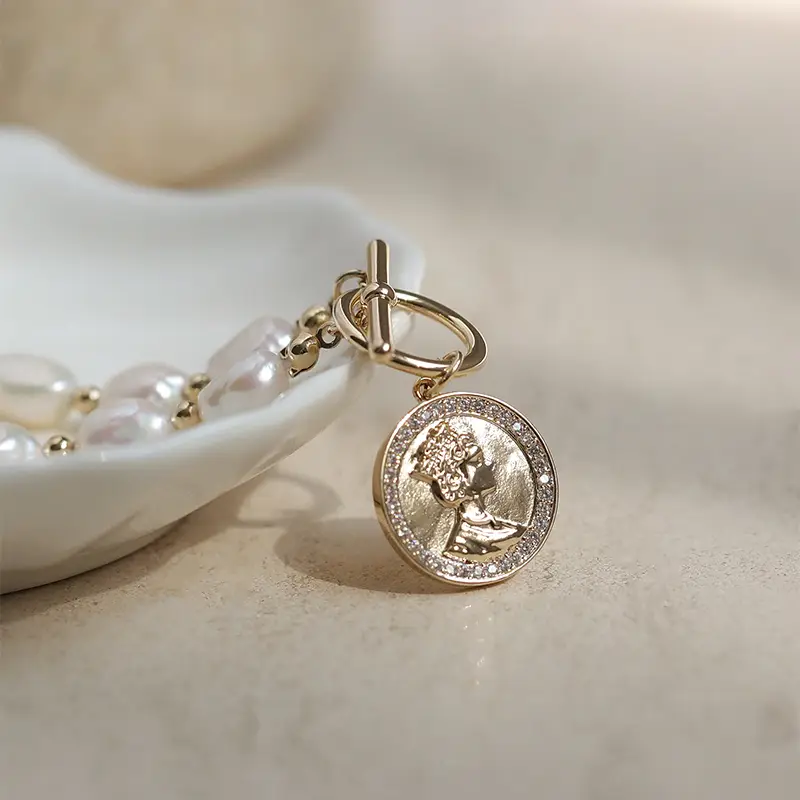 Women's Baroque Pearl Bracelet Cold Style Jewelry