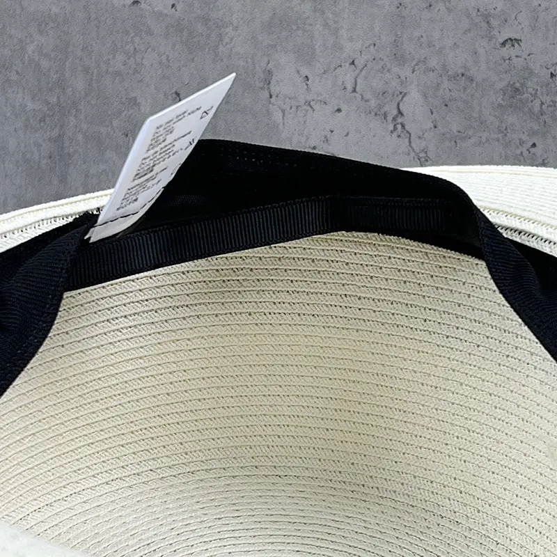 Straw French Hat for Kids Summer Travel Sunscreen — feature 17