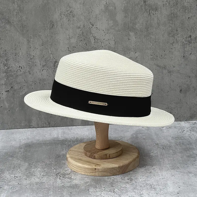Straw French Hat for Kids Summer Travel Sunscreen — feature 20