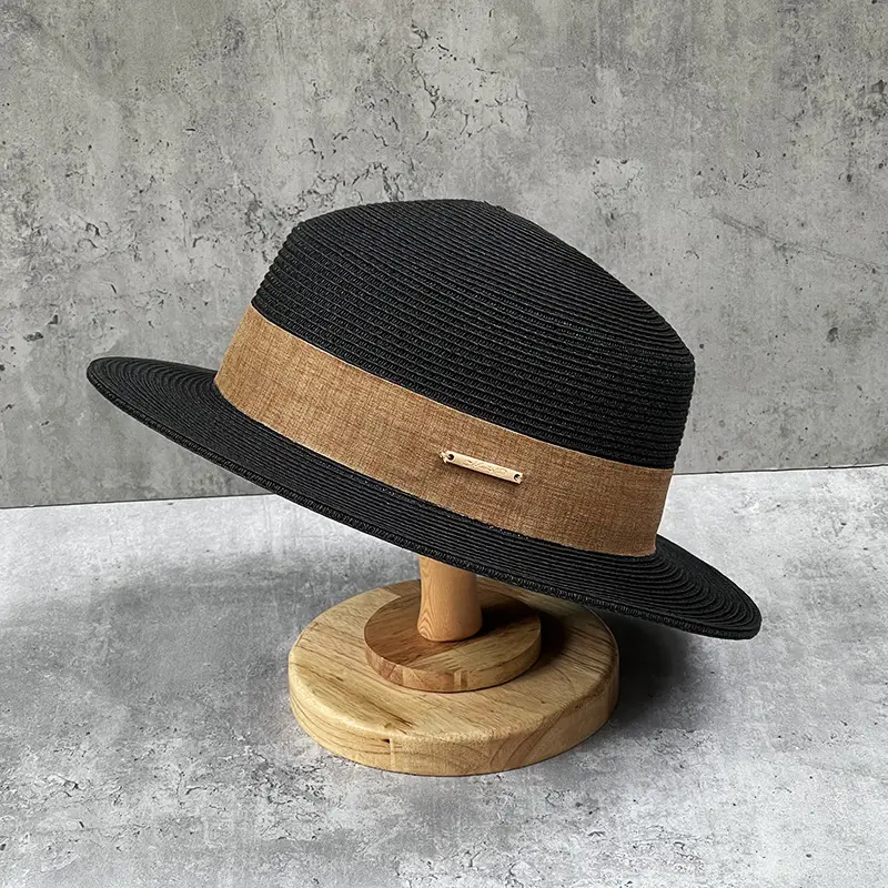 Straw French Hat for Kids Summer Travel Sunscreen — feature 21