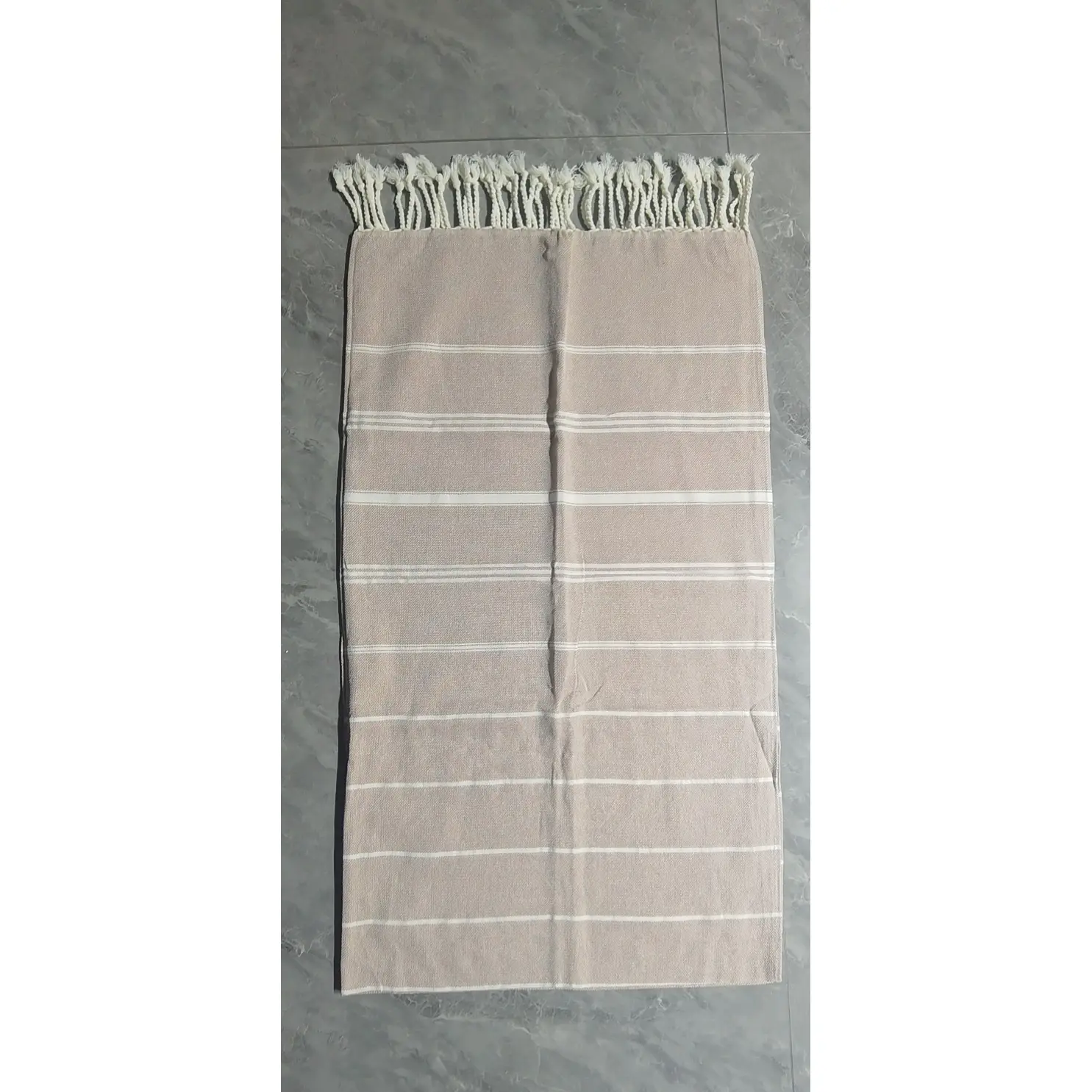 Pink Striped Cotton Towel for Kids & Adults - Image 12