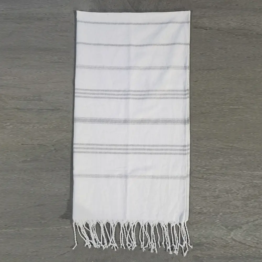 Pink Striped Cotton Towel for Kids & Adults - Image 19
