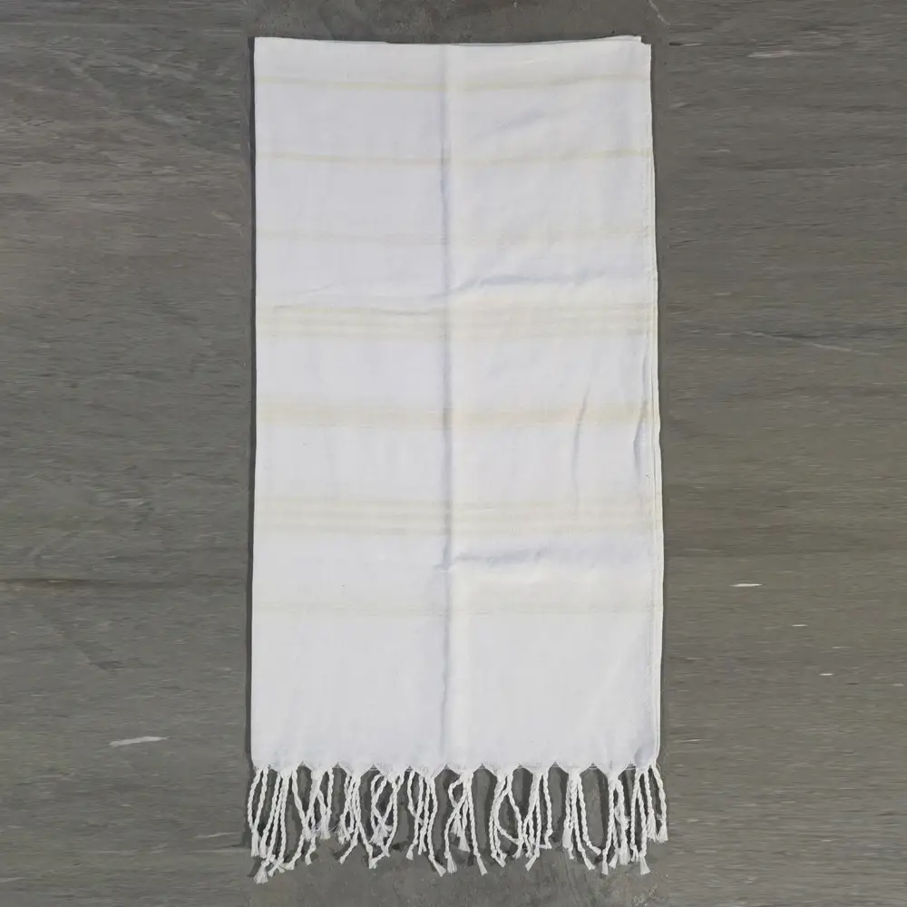 Pink Striped Cotton Towel for Kids & Adults - Image 20