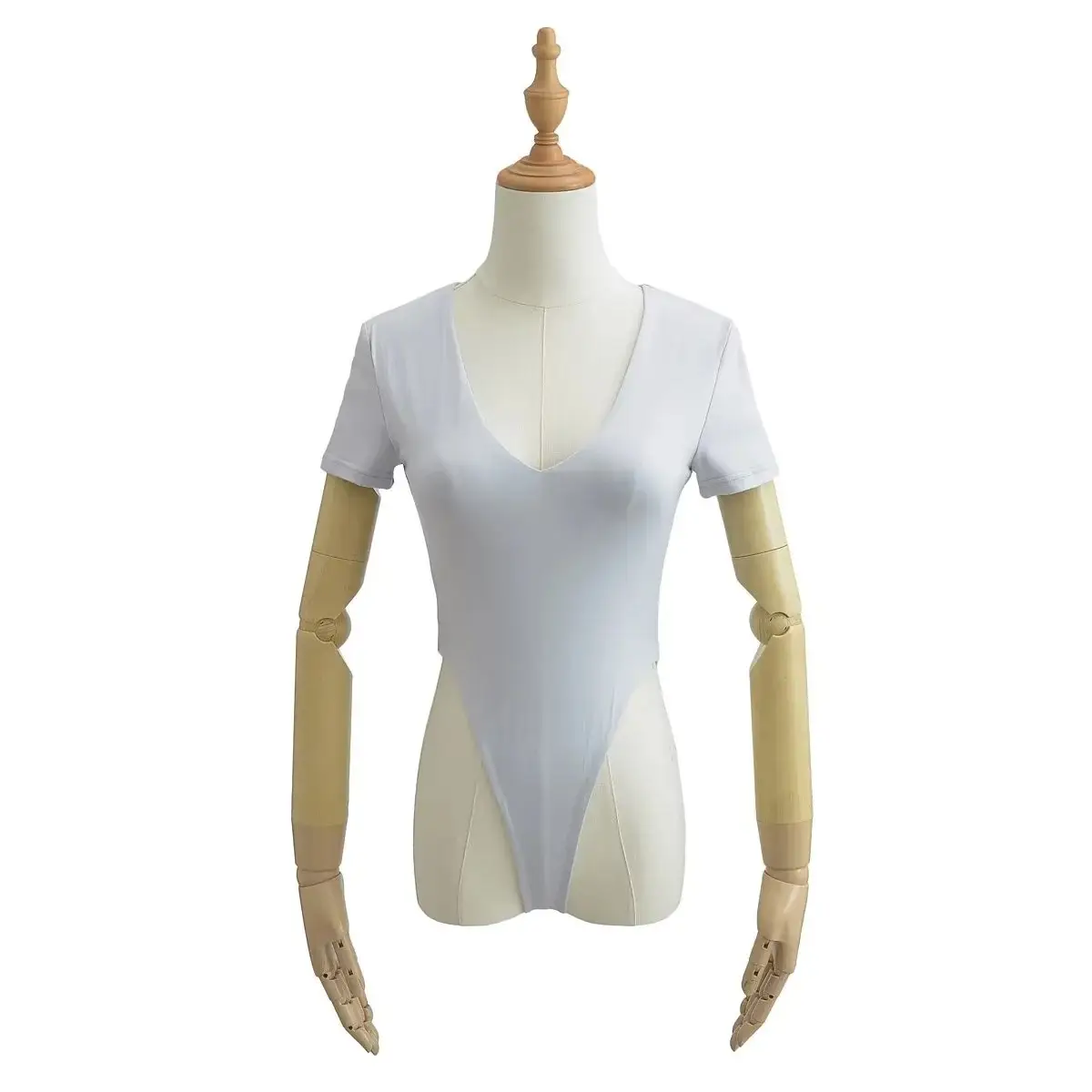 2023 Deep V-Neck Stretch Jumpsuit Women — feature 4