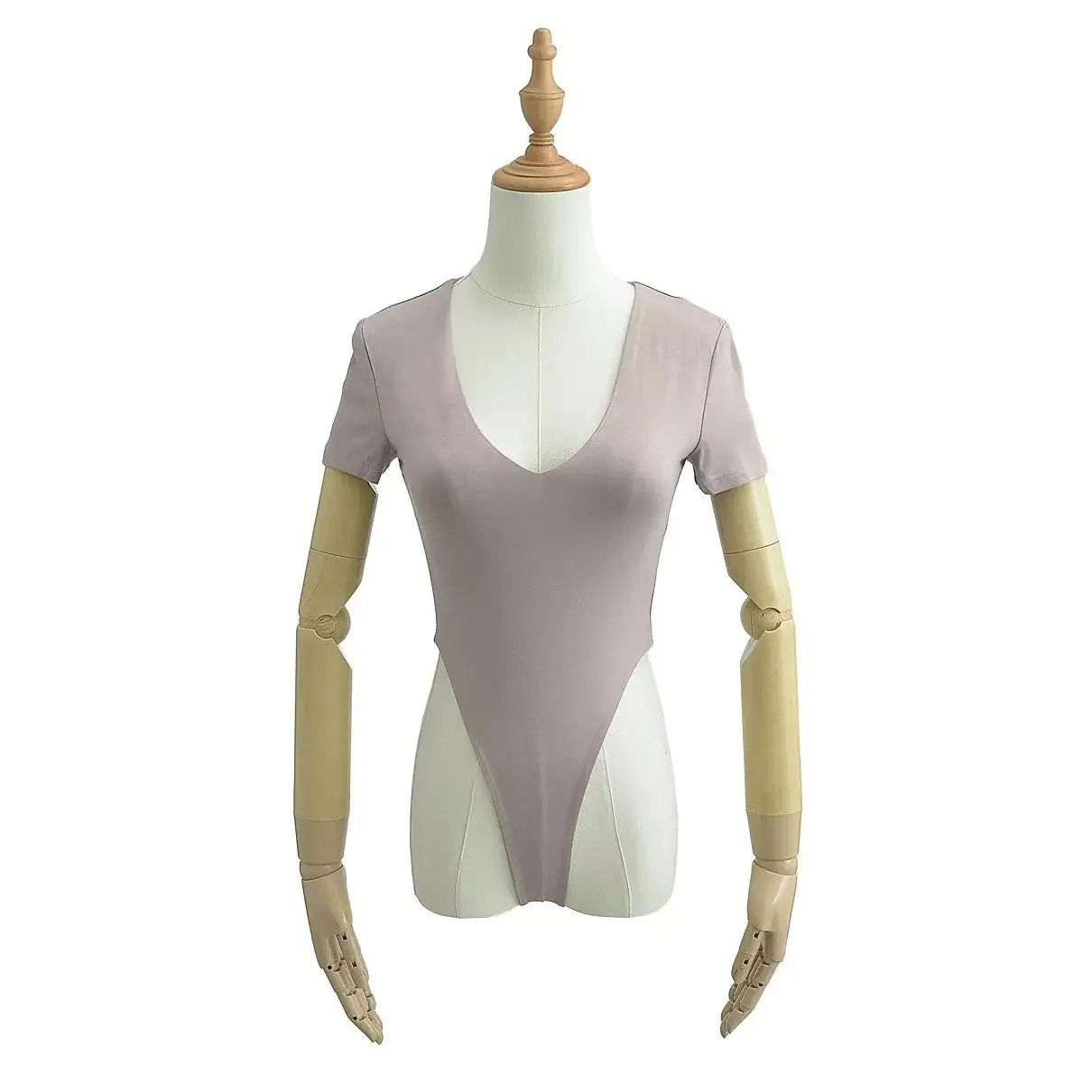 2023 Deep V-Neck Stretch Jumpsuit Women — feature 5