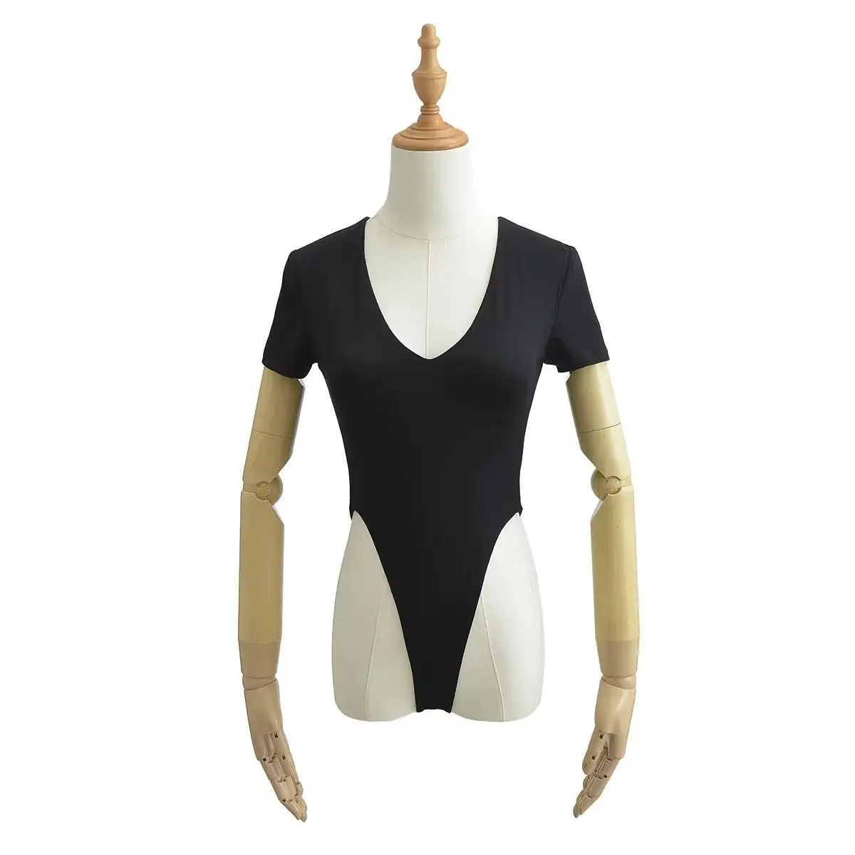 2023 Deep V-Neck Stretch Jumpsuit Women — feature 6
