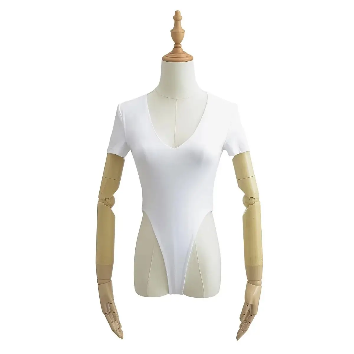 2023 Deep V-Neck Stretch Jumpsuit Women — feature 7