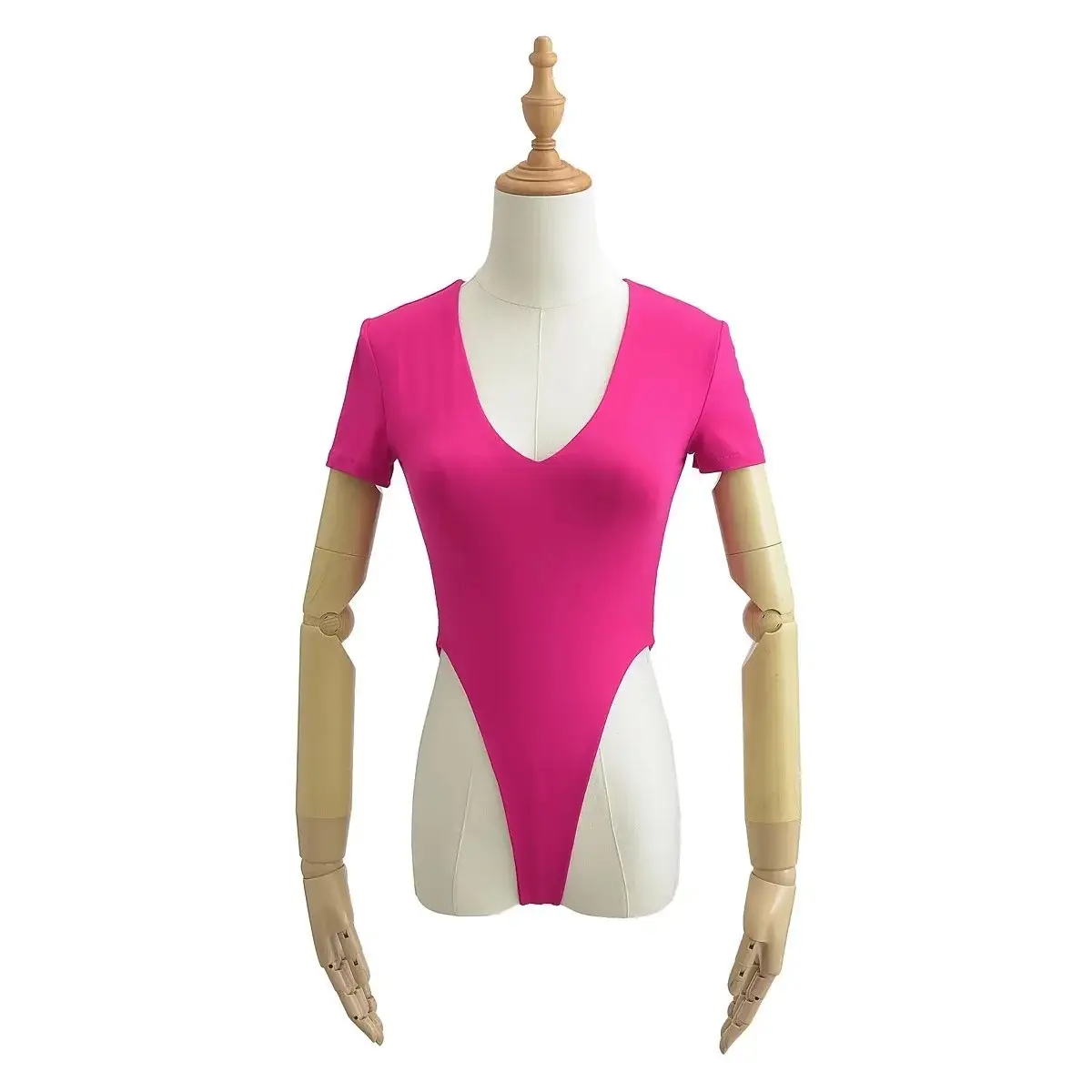 2023 Deep V-Neck Stretch Jumpsuit Women — feature 8