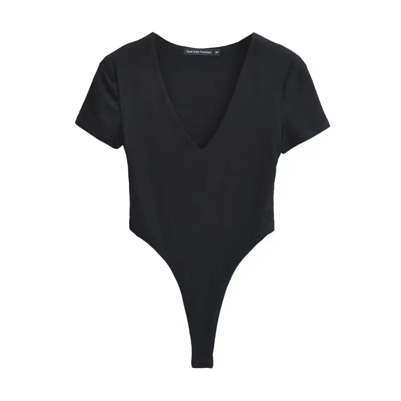 2023 Deep V-Neck Stretch Jumpsuit Women - Image 5