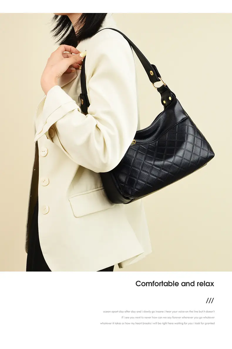 Women's Maroon Crossbody Bag with Quilted Design — feature 20
