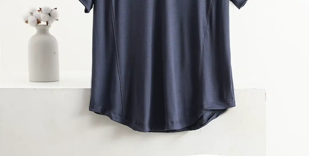 Women's Pink V-Neck T-Shirt Medium to XL — feature 20