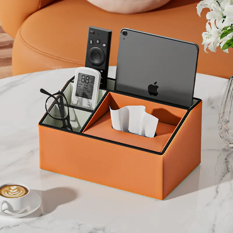 Modern Multifunctional Tissue Box for Home Office