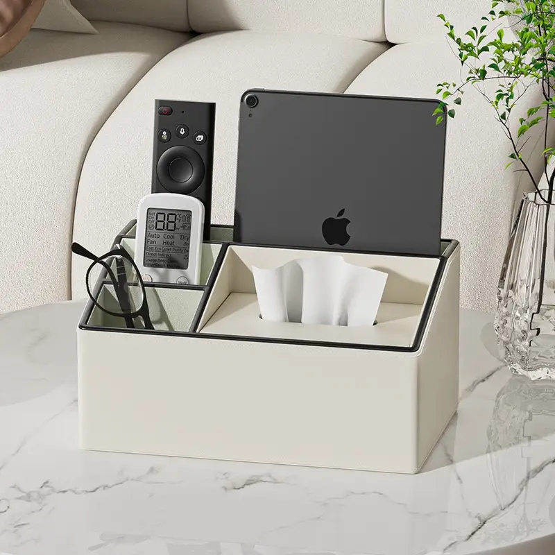 Modern Multifunctional Tissue Box for Home Office