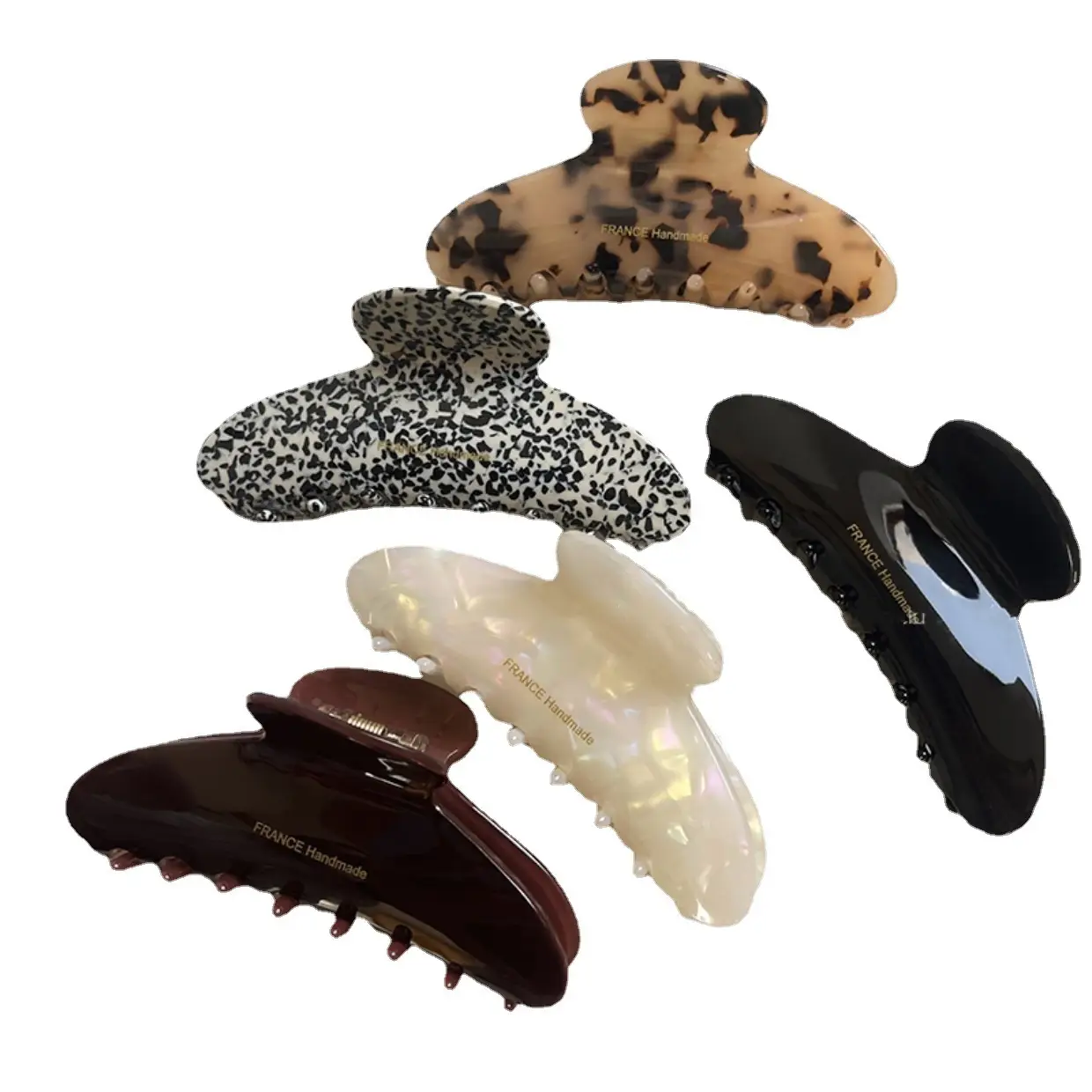 High-End Acrylic Hair Clips Large Clip Headwear Shark Clip Feminine Fashion New Style - Image 10