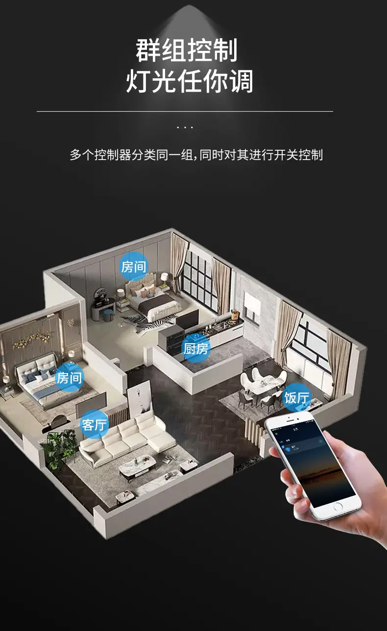 5V-24V Bluetooth RGB Light Controller with Remote — feature 7