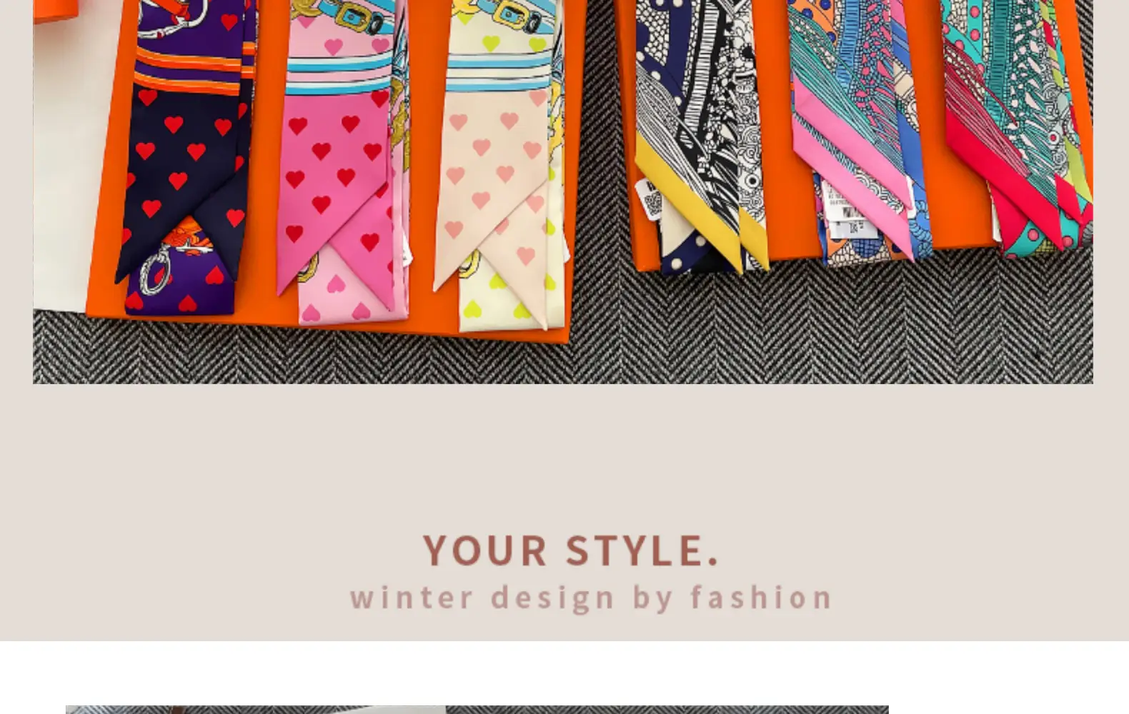 Dunhuang Silk Scarf with Bag Headband & Mulberry Design — feature 49