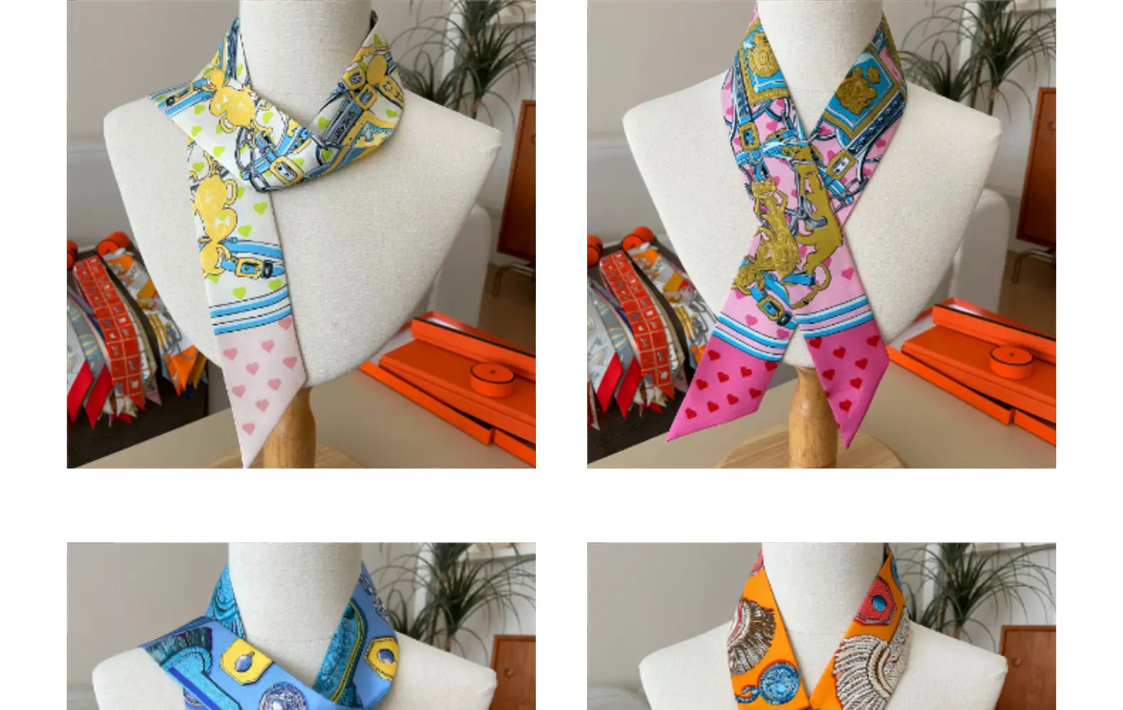 Dunhuang Silk Scarf with Bag Headband & Mulberry Design — feature 61