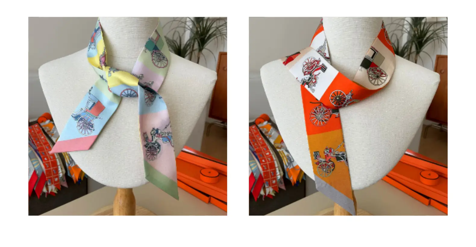 Dunhuang Silk Scarf with Bag Headband & Mulberry Design — feature 64