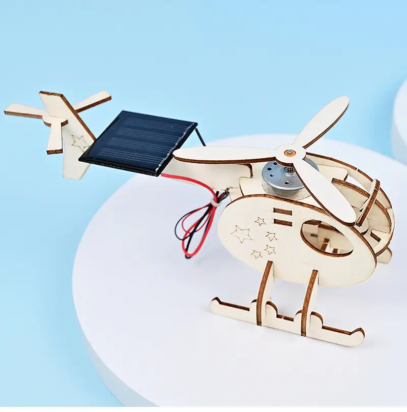 Solar Helicopter STEM Science Experiment Toy — feature 9
