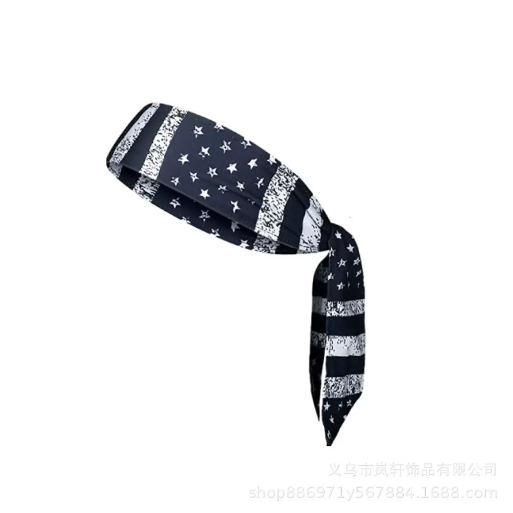 American Flag Independence Day Hair Band for Men Women - Image 14