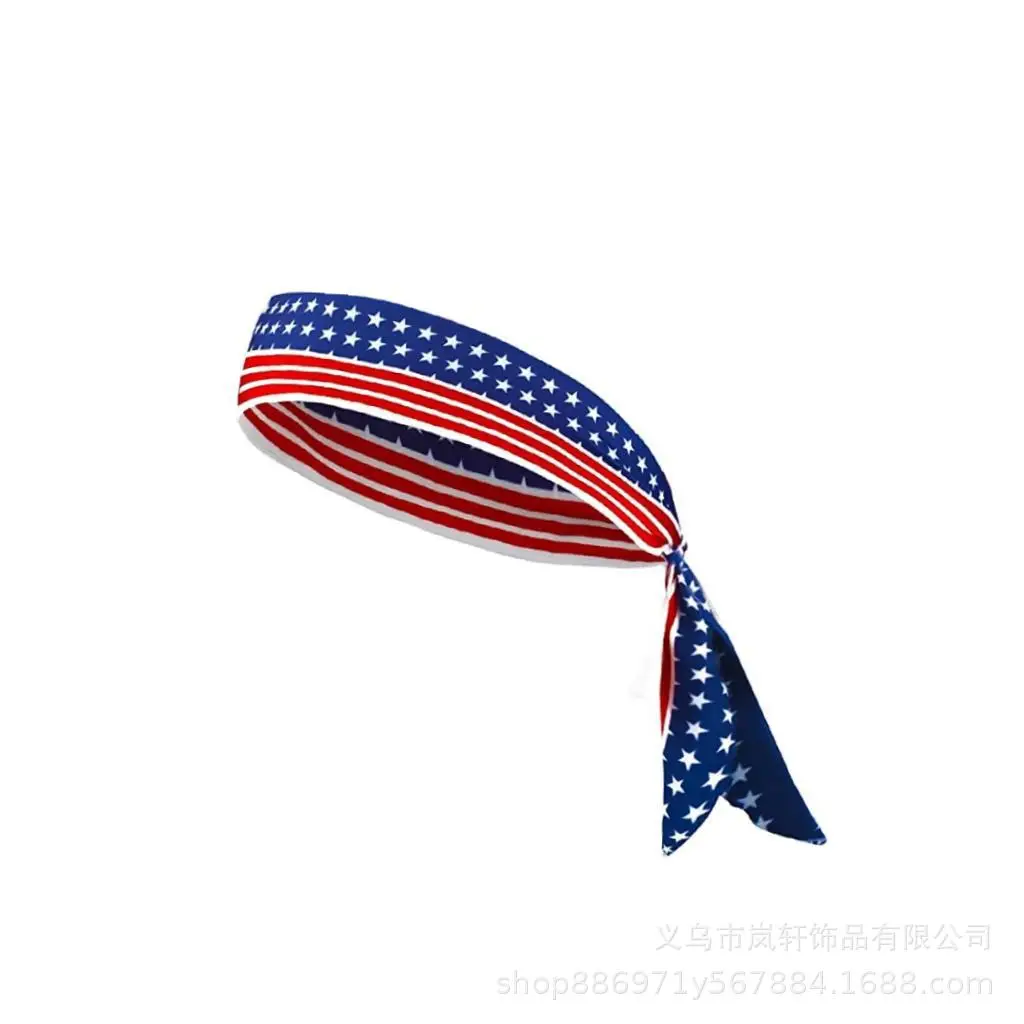 American Flag Independence Day Hair Band for Men Women — feature 10