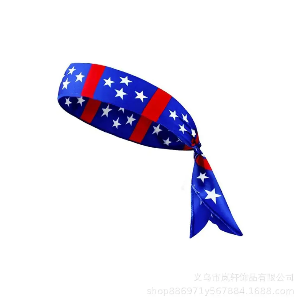 American Flag Independence Day Hair Band for Men Women — feature 14