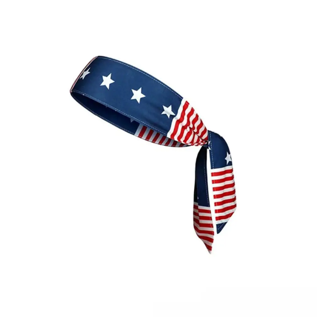 American Flag Independence Day Hair Band for Men Women - Image 2
