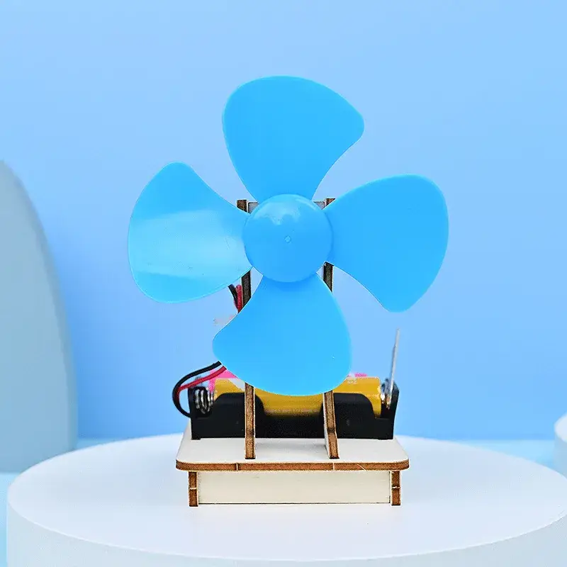 Electric Mini Fan for Kids Science Toy